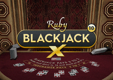 11BET Blackjack X 10 - Ruby