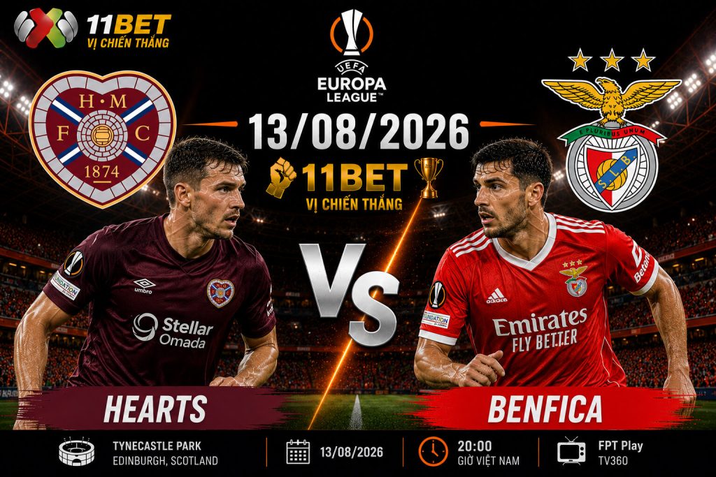 Hearts vs Benfica