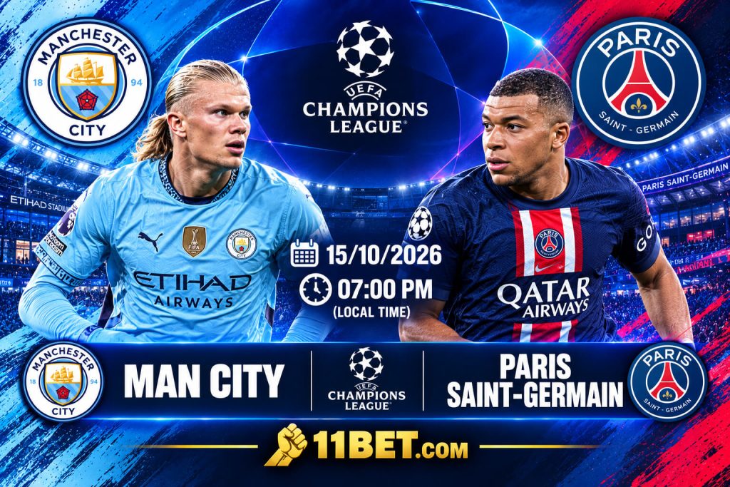 Manchester City vs Paris Saint-Germain