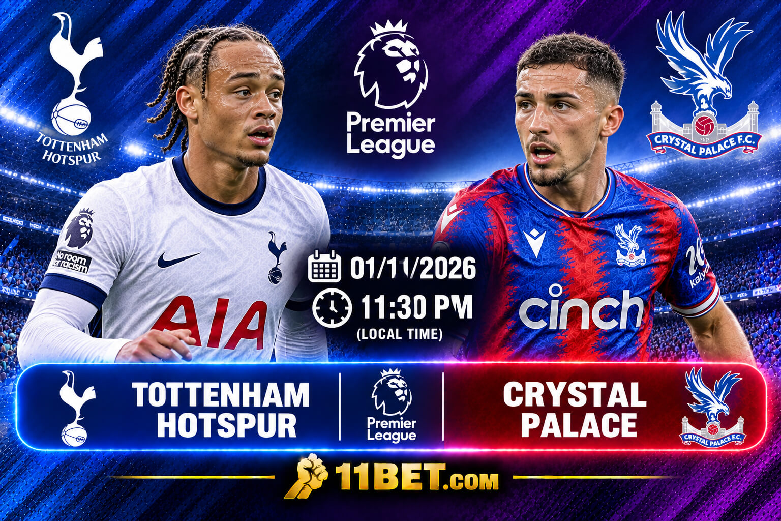 Tottenham vs Crystal Palace