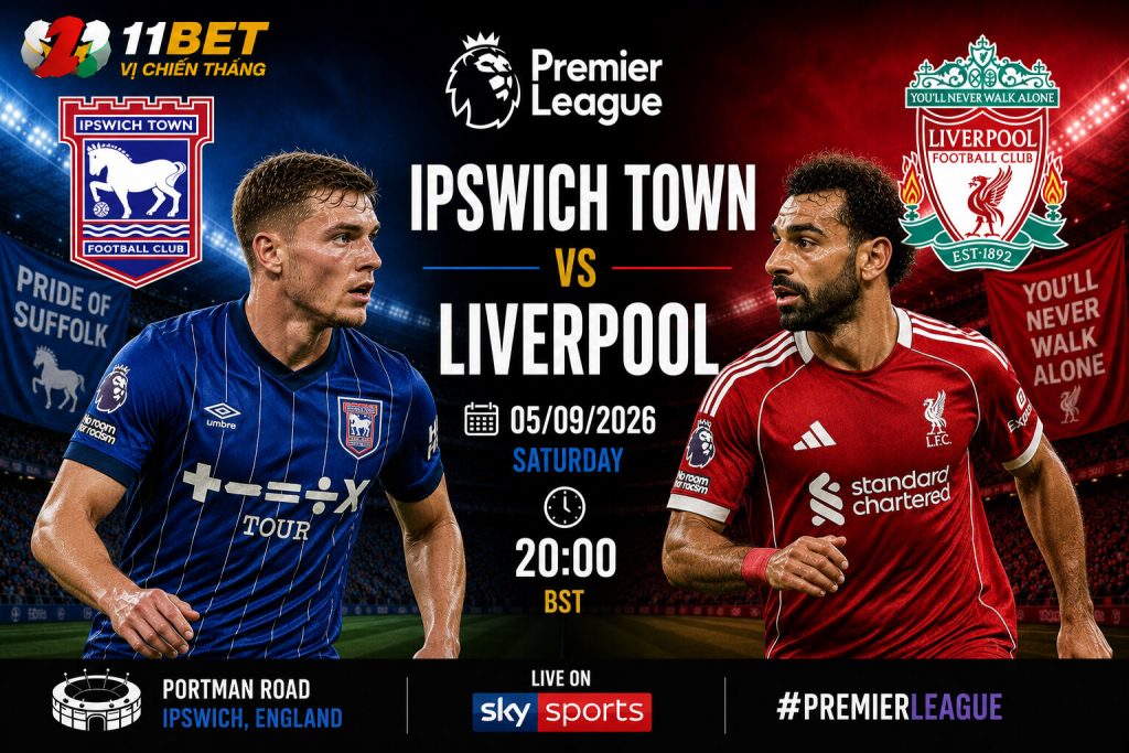 Ipswich Town vs Liverpool
