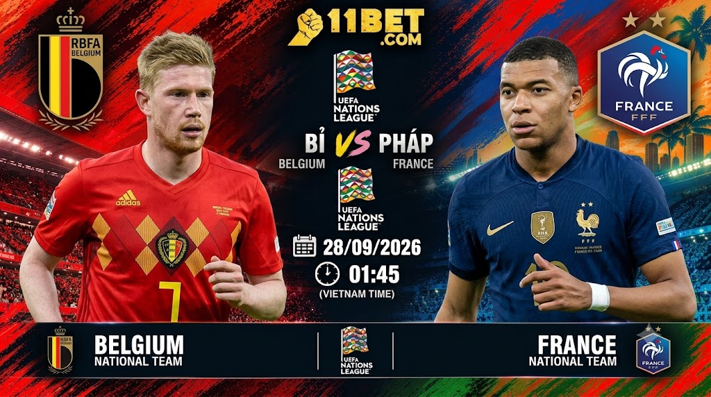 Bỉ vs Pháp