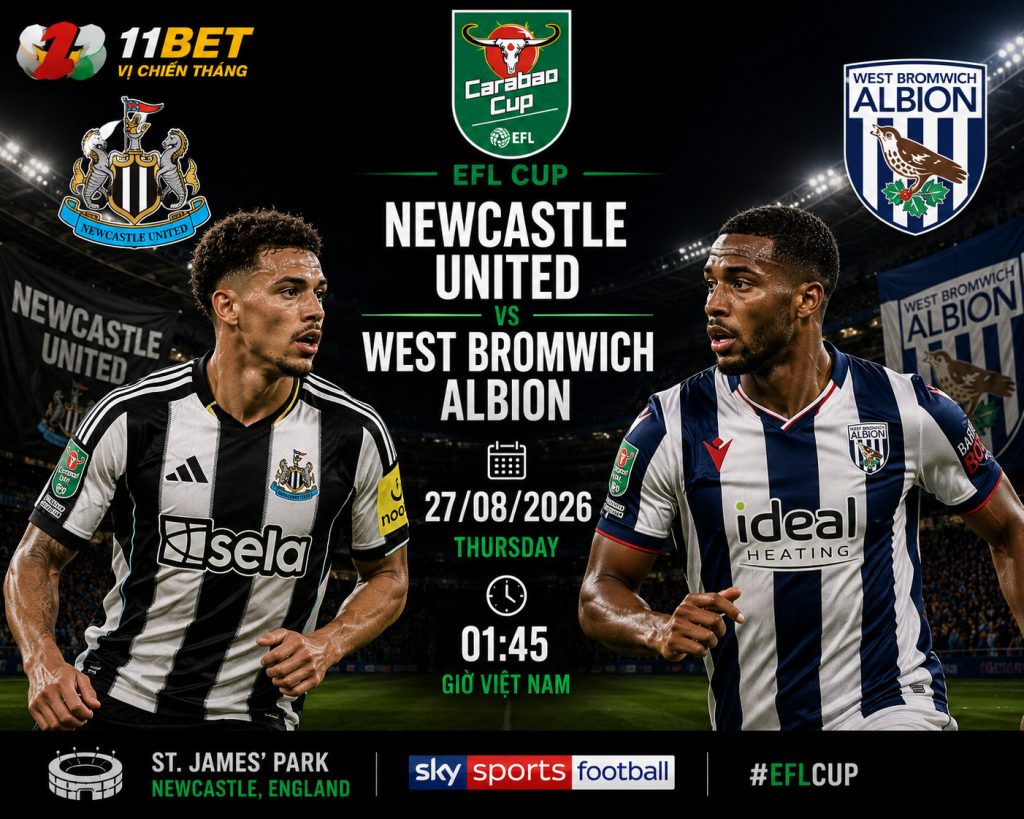 Newcastle United và West Bromwich Albion