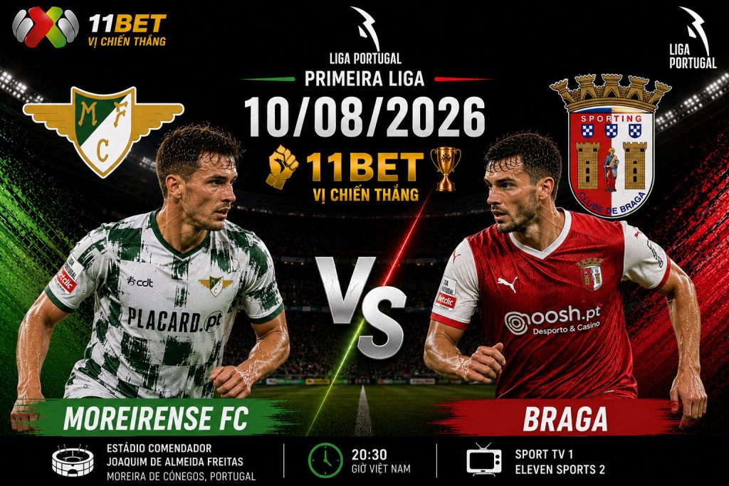 Moreirense vs Braga