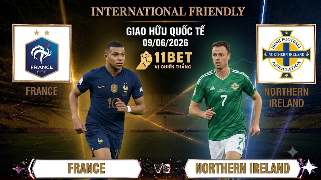 Pháp vs Bắc Ireland