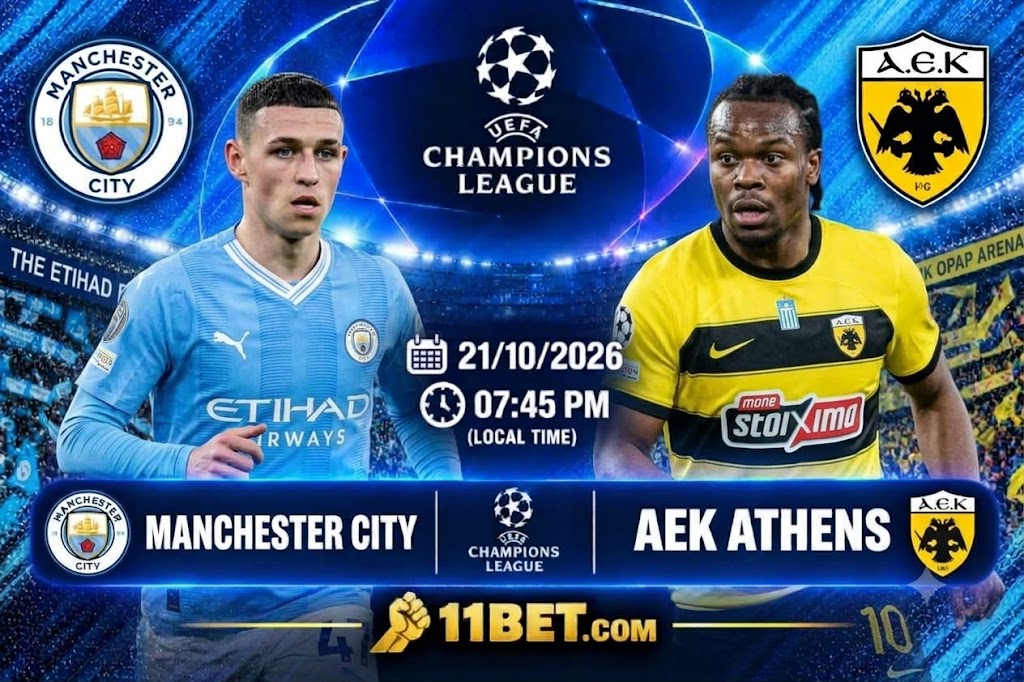 Manchester City vs AEK Athens
