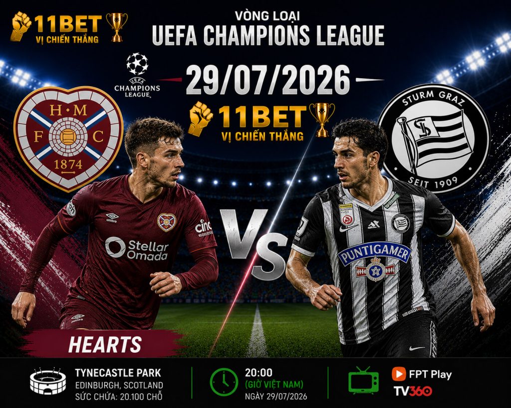 Hearts vs Sturm Graz