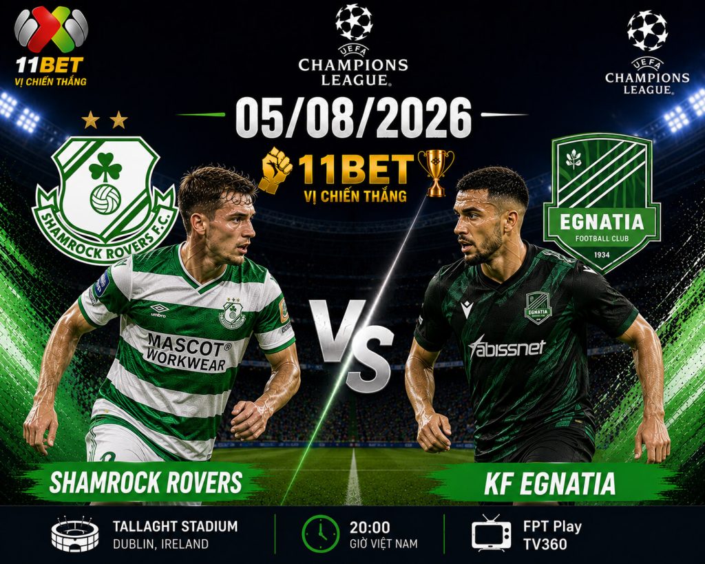 Shamrock Rovers vs KF Egnatia