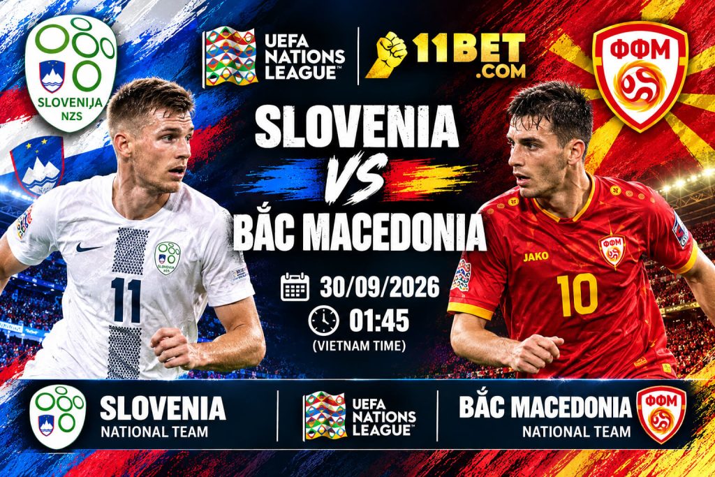 Slovenia và Bắc Macedonia