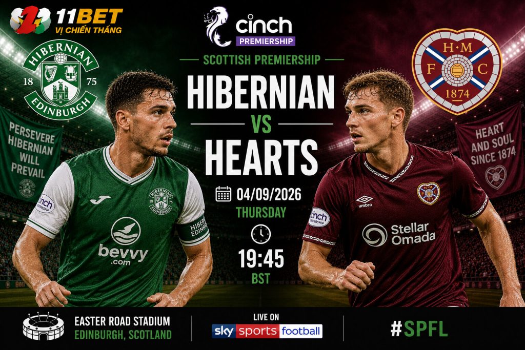 Hibernian và Hearts