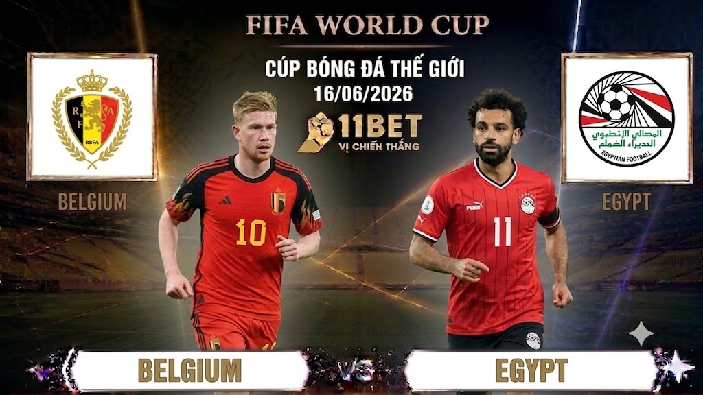 Bỉ vs Ai Cập