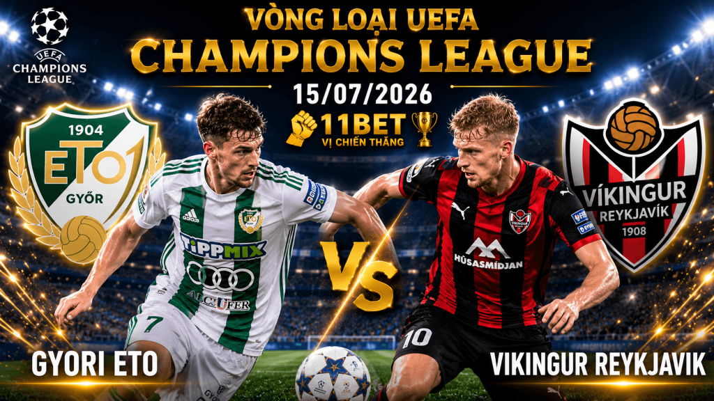Gyori ETO và Vikingur Reykjavik