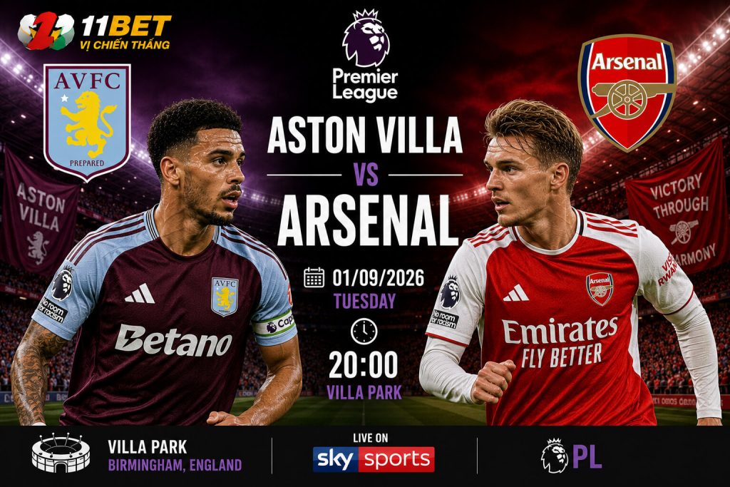 Aston Villa và Arsenal