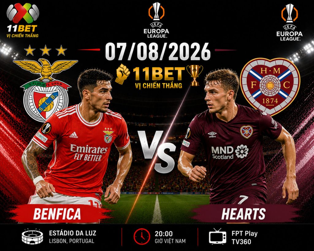 Benfica vs Hearts