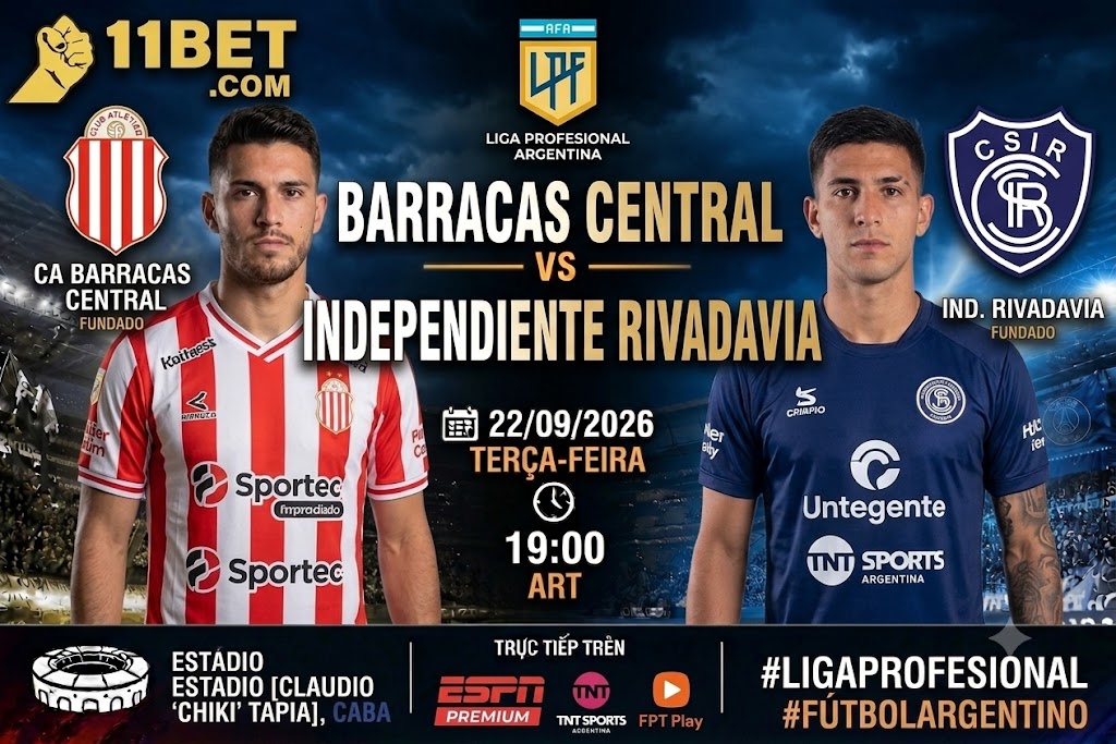 Barracas Central và Independiente Rivadavia