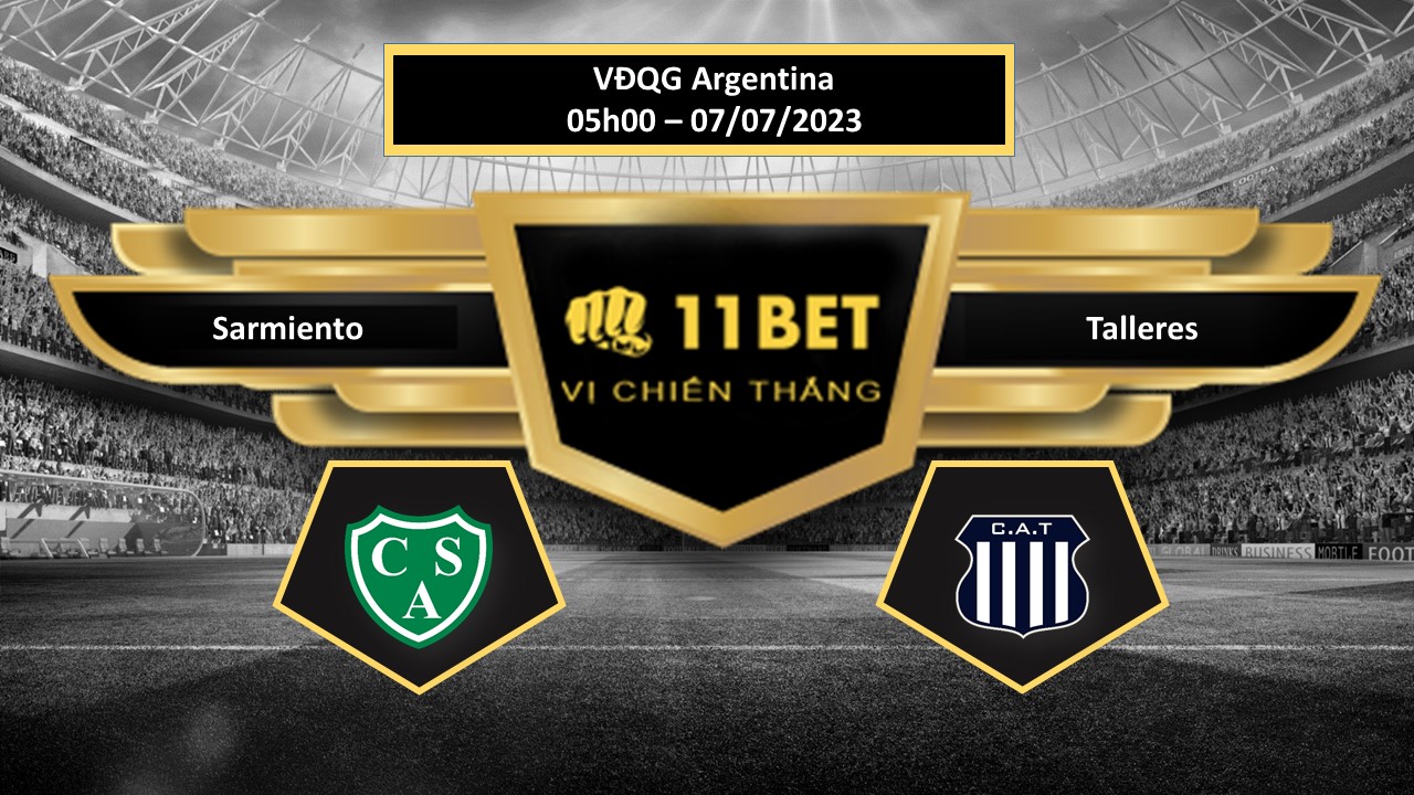 11BET Tip bóng đá Sarmiento vs Talleres, hôm nay 07/07/2023