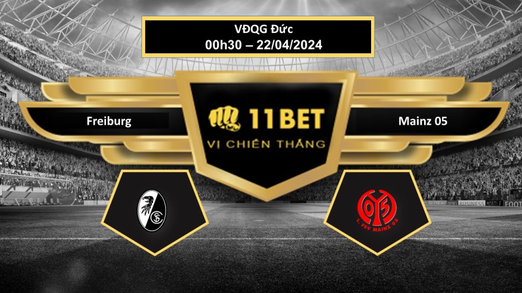 11BET Tip bóng đá Freiburg vs Mainz 05, hôm nay 22/04/2024