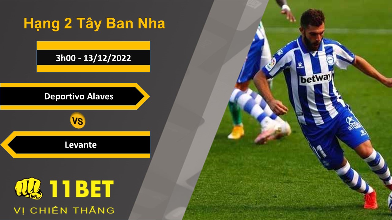 11BET Soi kèo Deportivo Alaves vs Levante, 3h00, 13/12/2022