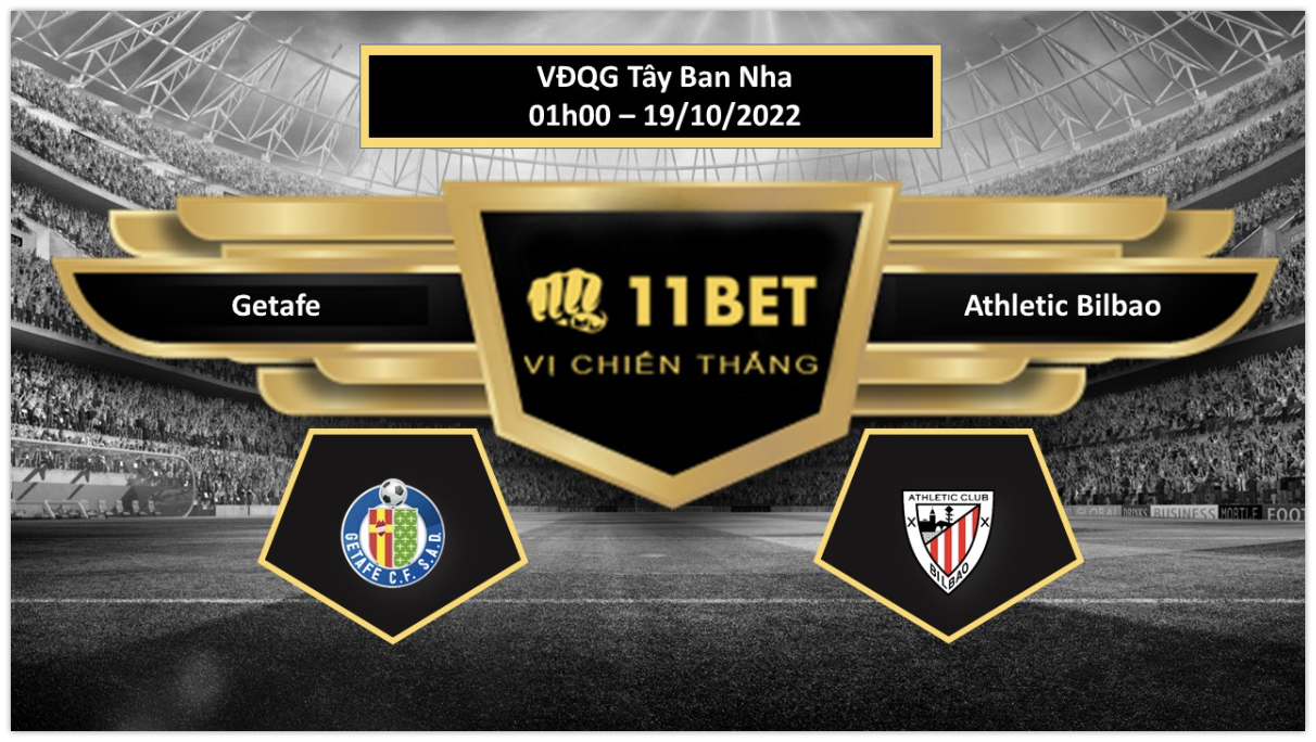 11BET Tip bóng đá  Getafe vs Athletic Bilbao, hôm nay 19/10/2022