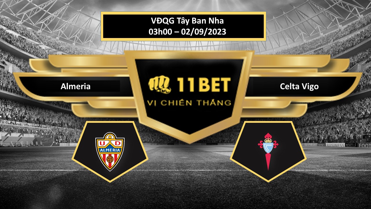 11BET Tip bóng đá  Almeria vs Celta Vigo , hôm nay 02/09/2023