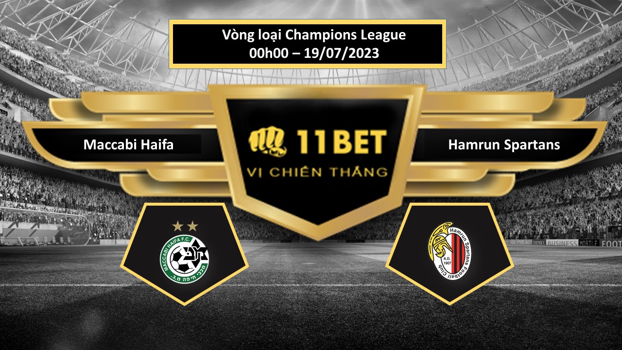 11BET Tip bóng đá    Maccabi Haifa vs Hamrun Spartans, hôm nay 19/07/2023