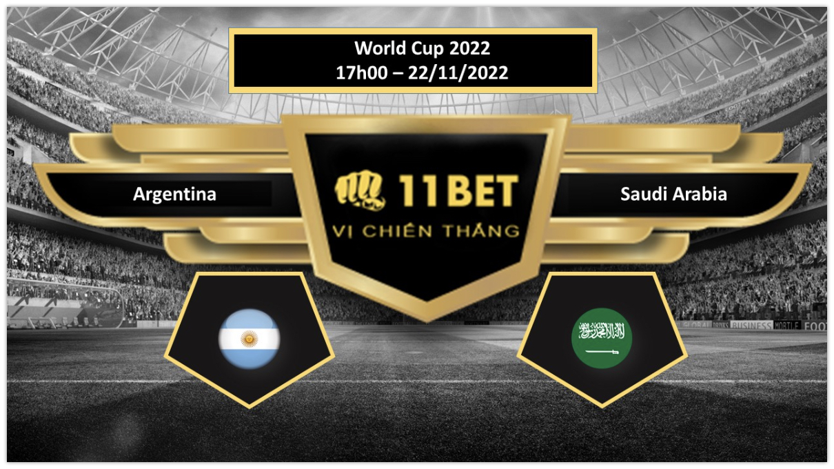 11BET Tip bóng đá  Argentina vs Saudi Arabia, hôm nay 22/11/2022