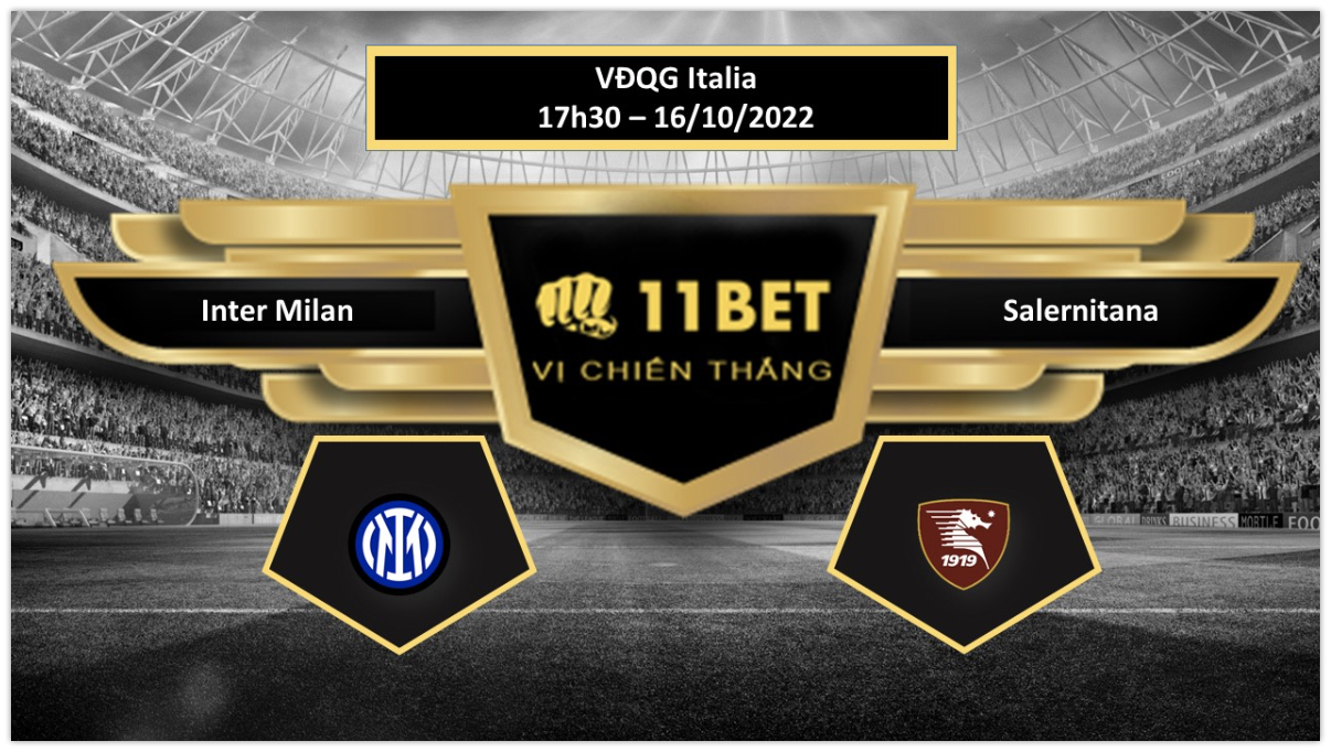 11BET Tip bóng đá    Inter Milan vs Salernitana , hôm nay 16/10/2022